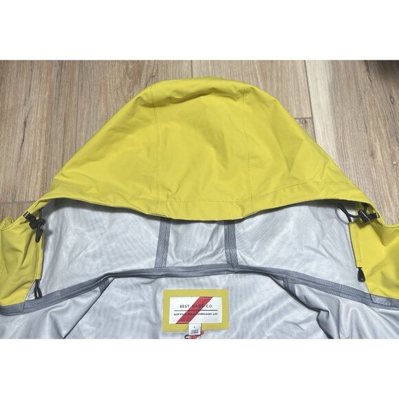 NWT Best Made Co Yellow Rain Jacket - Mens Large - Picture 7 of 16